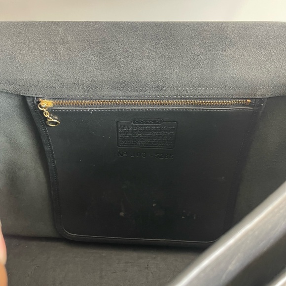 Vintage Coach Beekman 5266 Brown Leather Briefcase Bag With Detachable Strap - Picture 7 of 7